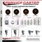 Service Caster 4 Inch High Temp Phenolic Wheel Swivel 34 Inch Threaded Stem Caster SCC SCC-TS20S414-PHSHT-34212 - alternate 4